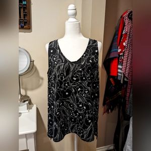 EUC 14th & Union sleeveless blouse